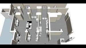 Proiectare flux tehnologic, plan de. Proiect Amenajare Bucatarie Hotel New Belvedere 5 Youtube