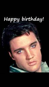 Pin By Rosmali Maria Basoli On Moldura Com Elvis Happy Birthday Birthday Greetings Happy