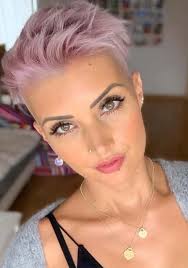 The versatility allowed by the bob is unmatched with the shorter pixie. Amazing Purple Short Pixie Haircut Styles For Ladies In 2019 Stylezco