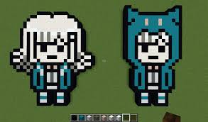Maybe you would like to learn more about one of these? Minecraft Danganronpa Sprite 19 Chiaki Nanami Double Trouble Edition Danganronpa