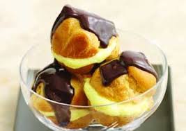 Profiteroles Au Chocolat Chaud Et Sauce A L Orange Recette Recette Profiteroles Robot Cuisine Recette Entremet