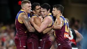 Lions fc average scored 2.58 goals per match in season 2021. Afl News 2021 Brisbane Lions Vs Essendon Bombers The Gabba Rain