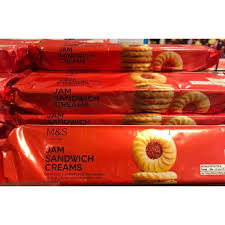 Marks & spencer extremely chocolatey dark chocolate ginger rounds biscuits cookies 200g. M S Marks Spencer Jam Sandwich Creams Shopee Malaysia