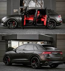 Audi Q8 Black Red You Re Invited Luxury Cars Audi Super Luxury Cars Audi Cars