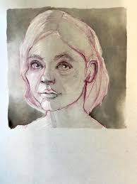 Mixed media painting I did a while ago after watch John's texture.light and  shadows tutorial