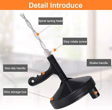 Check spelling or type a new query. Flsepamb Plumbing Snake Drain Auger 25 Feet Pipe Snake Professional Drain Clog Remove Tool For Bathtub Drain Kitchen Sink Sewer Comes