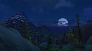 Pin By Evan Cage On World Of Warcraft Screenshots Natural Landmarks Northern Lights World