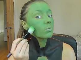 diy green face makeup saubhaya makeup