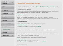 Link of cib internet banking login page is given below. Igy Gyoztem Le A Cib Internetbankot Seo Ban The Pitch