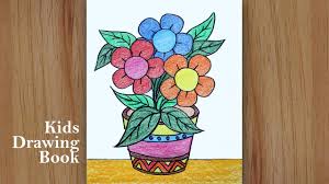 Cool marijuana drawings weed blunt drawings weed drawings graphics. How To Draw A Flower Tub Step By Step Pencil Colour Flower Pot Drawing For Beginners Youtube