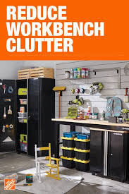 Clear the clutter and increase storage space with a few garage organization tips. Garage Storage Solutions Home Depot Novocom Top