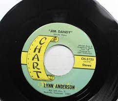 Country 45 Lynn Aderson - Strangers  Jim Dandy On Chart | eBay