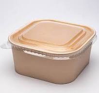 Different Size Multiple Color Square Paper Bowl With Lid ...