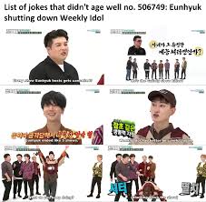 They Dared To Mock The Curse Weekly Idol Episode 329 Super Junior Eunhyuk Shindong Heechul Donghae Yesung L Super Junior Funny Super Junior Eunhyuk