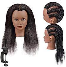 Amazon Com Mannequin Head 100 Real Hair Styling Training Head Hairdresser Cosmetology Mannequin Manikin Training Dolls In 2021 Hair Styles Head Hair Hair Mannequin
