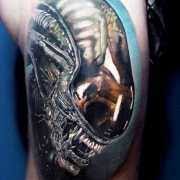 Xenomorph tattoos that you can filter by style, body part and size, and order by date or score. Alien Tattoo World Tattoo Gallery