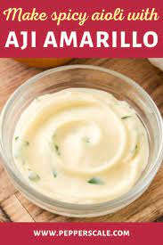 Aji Amarillo Aioli Recipe Condiment Recipes Spicy Aioli Spicy Recipes