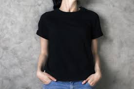 Find the perfect plain black shirt stock photos and editorial news pictures from getty images. Photo Of Girl In Plain Black Shirt And Id 65975780 Royalty Free Image Stocklib