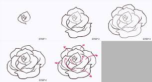 Drawing A Rose Realistic Bing Images Roses Drawing Flower Drawing Rose Sketch