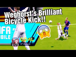 Quite a bit time since i last uploaded. Brilliant Bicycle Kick By Weghorst Weekend Tournament Highlights H2h Gameplay Fifa Mobile 20 Youtube