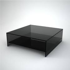 Modern black glass coffee table. Black Glass Coffee Tables Klarity Glass Furniture