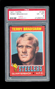 Maybe you would like to learn more about one of these? 1971 Topps Rookie Football Card 156 Rookie Hall Of Famer Terry Bradshaw Pi Art Antiques Collectibles Sports Memorabilia Cards Sports Trading Cards Online Auctions Proxibid