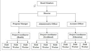 Typical Non Profit Organizational Chart Organizational