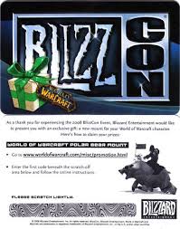 Wherever you are, whoever you are, your formal invitation to blizzconline awaits. Polar Bear Mount World Of Warcraft Loot Cards Trollandtoad