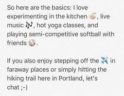 She also said she knew that she was going to marry him after looking at him. 6 Bumble Profile Ideas For Women To Attract Your Perfect Match