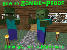 Currently xbox players are reportedly not able to change a zombie villagers profession after. How To Zombie Proof Your Village In Minecraft Levelskip