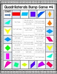 Quadrilaterals Games Quadrilateral Games Geometry Games Quadrilaterals
