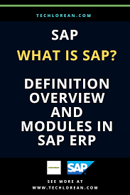 What Is Sap Definition Overview And Modules Of Sap Erp In 2020 Relationship Management Resource Management Definitions