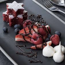 Mix jam with 3 cups raspberries in a small bowl and mash slightly. Festive Dessert Selection Ina Paarman
