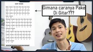 Cara Pakai Not Pianika Angka Di Gitar Youtube