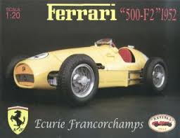 They are principally known for running privateer cars in formula one and sports car racing during the 1950s and 1970s. Ferrari 500 F2 1952 Ecurie Francorchamps Metal Resin Kit Hobbysearch Model Car Kit Store