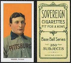 Even his baseball cards pictured him with a bulge in his cheek from the tobacco. Honus Wagner 1909 T206 Cigarette Sovereign Back Reprint Baseball Card At Amazon S Sports Collectibles Store