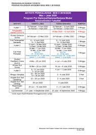 Saturday, 08 february 2020 01:31. Uitm Official On Twitter Makluman Pindaan Kalendar Akademik Sesi Ii 2019 2020 Susulan Dari Pengawalan Wabak Covid19 Yang Dinyatakan Dalam Pekeliling Naib Canselor Bil 6 2020 Kalendar Akademik Sesi Ii 2019 2020 Disember2019 Mac 2020 Boleh