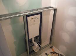 Faire Le Coffrage En Placo D Un Wc Suspendu Wc Suspendu Habillage Wc Suspendu Deco Wc Suspendu