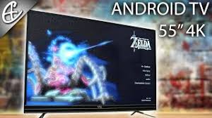Samsung qled qe55q60aa 55 smart 4k ultra hd tv with 100% colour volume and apple tv app. Vu 55 Inch Smart Tv Cheapest 4k Android Tv Unboxing Hands On Overview Youtube