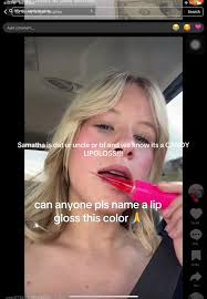 Samantha Kisses Her Unc