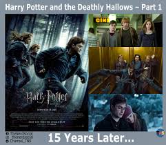 Today is the 15th Anniversary release of the movie Harry Potter and the Deathly  Hallows- Part 1 (Peacock, HBO MAX, and Hulu). Directed by David Yates, the  movie is the first part