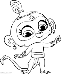 Cool colors are not ove. Shimmer And Shine Coloring Pages Coloringall
