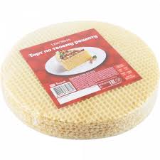 Верхние коржи необходимо украсить яркими элементами. Vafelnye Korzhi Dlya Torta Lekorna 80 G Kupit V Minske S Besplatnoj Dostavkoj Za 2 25 Br