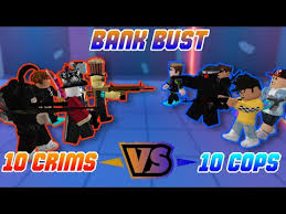 In this heist, players must walk across a series of obstacles to reach the vault, while criminals must avoid police reaching the vault, resulting in a bank bust. Can 10 Cops Bust 10 Crims In Bank Roblox Jailbreak Iphone Wired