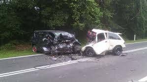 The vehicle cannot be safely repaired. Alza Vs Satria Total Loss