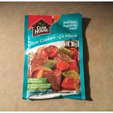 Club House Slow Cooker Beef Stew Seasoning Mix Reviews In Grocery Chickadvisor