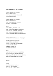 Lagu tersebut dirilis grup dygta pada 2013 dan disertakan dalam album mereka bertajuk 4 the best. Lagu Rohani