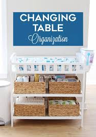 Maybe you would like to learn more about one of these? Diaper Changing Table Organization