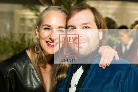 Cecilia Getty-du Preez with Joseph Getty