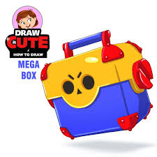 New brawl stars 30.231 with a new legendary brawler amber. How To Draw Mega Box Super Easy Brawl Stars Draw It Cute